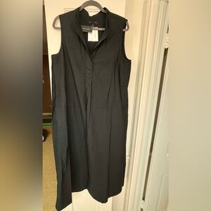 Banana Republic Midi Black Dress
